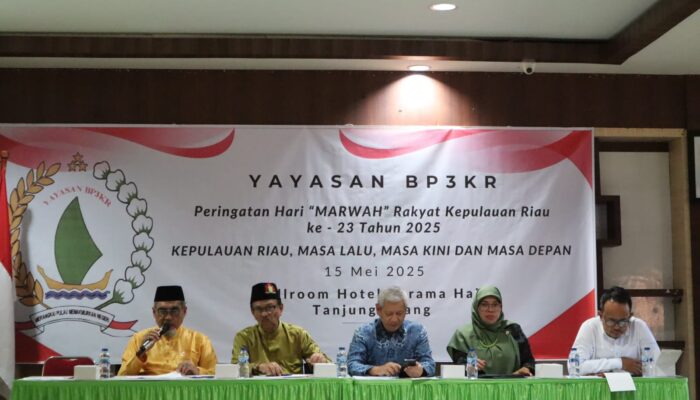 Diskusi Hari Marwah Kepri Membuahkan Harapan Buat Pemprov Kepri