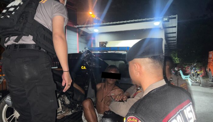 Ditsamapta Polda Kepri Amankan Dua Orang Pelaku Begal