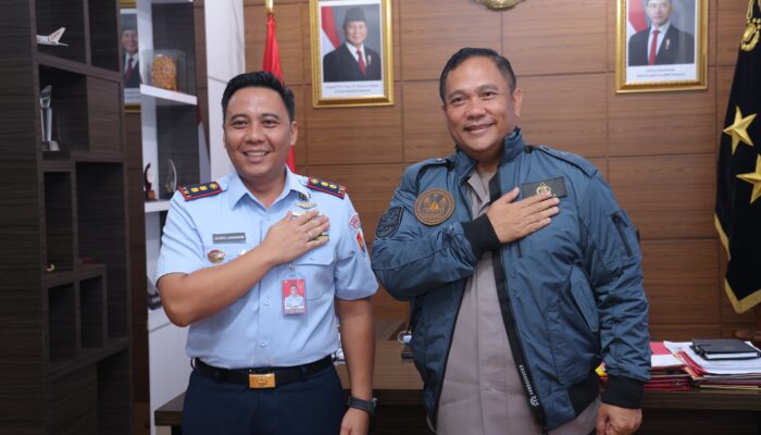 Kapolda Kepri Terima Kunjungan Silaturahmi Danlanud Hang Nadim Batam