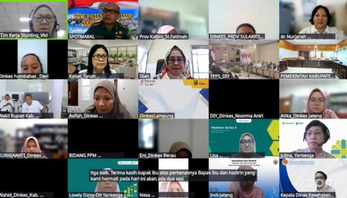 Pemkab Natuna Ikuti Publikasi Data Intervensi Spesifik Untuk Percepatan Penurunan Stunting TW I Tahun 2025