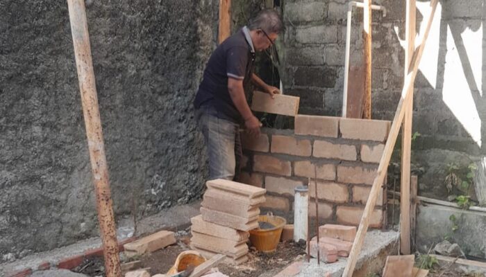 Lanjutan Pembangunan Surau Al – Amanah Komplek Ruko Biram Dewa Simpang Lima Kota Piring Mulai di Kerjakan