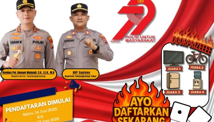 Polri Untuk Masyarakat, Turnamen Domino Gratis Sambut HUT Bhayangkara Ke-79
