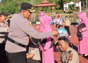Kapolres Lingga Pimpin Upacara Korp Raport, 19 Personel Terima Kenaikan Pangkat Sebagai Bentuk Amanah dan Tanggung Jawab