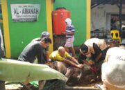 Surau Al – Amanah Laksanakan Penyembelihan Hewan Qurban