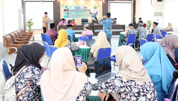 Tingkatkan Kompetensi Digital Skill, PAI Kemenag Pariaman Ikuti Pelatihan Konten Kreatif