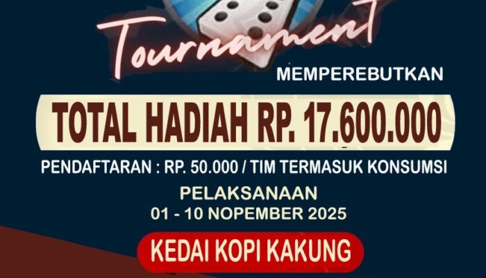 Turnamen Domino Tanjung Unggat – Kampung Tua Memperebutkan Uang Tunai Rp 17.600,000,-