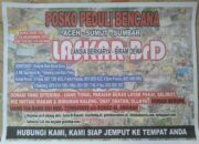 Laskar Brd Buka Posko Peduli Bencana Aceh, Sumut dan Sumbar