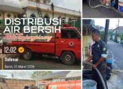 Pemko Tanjungpinang Salurkan 358 Ton Air Bersih ke Masyarakat