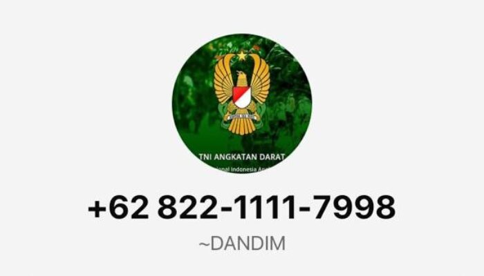 Masyarakat Diimbau Waspada, Nama Dandim 0315/Tanjungpinang Dicatut Untuk Aksi Penipuan