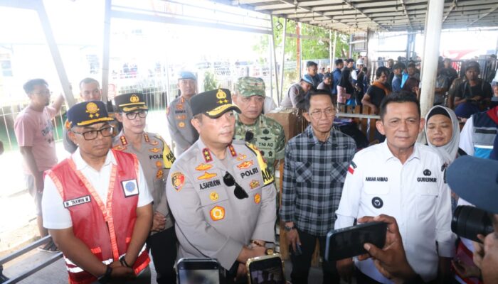 Kapolda Kepri Bersama Forkopimda Kepri dan Kota Batam Tinjau Tiga Pelabuhan, Jelang Arus Mudik Lebaran 1447 H/2026 M