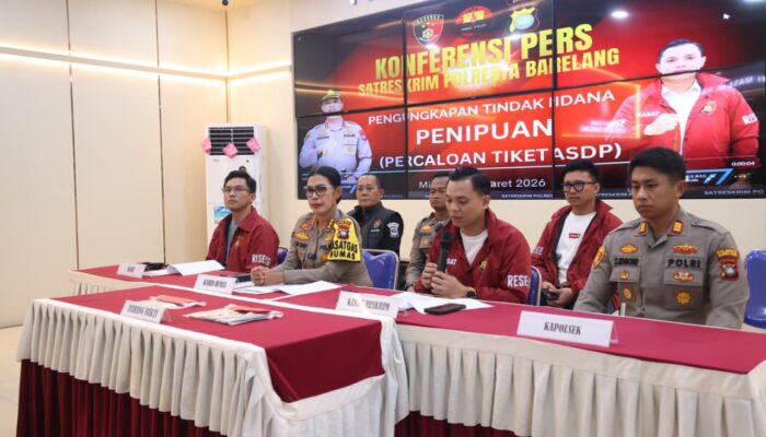 Satgas Gakkum Seligi Ketupat 2026 Polresta Barelang Ungkap Tindak Pidana Penipuan Percaloan Tiket ASDP