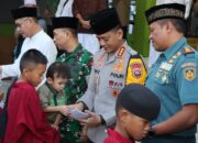 Wujud Rasa Syukur, Kapolresta Tanjungpinang Gelar Khatam Al-Qur’an dan Berikan Santunan ke Anak Yatim Piatu