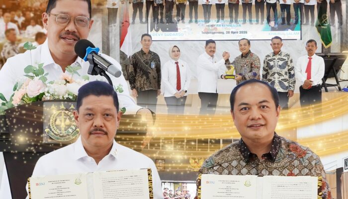 Perkuat Sinergi dan Kepastian Hukum, Kejati Kepri dan PT Bank Negara Indonesia Tbk Teken Perjanjian Kerja Sama