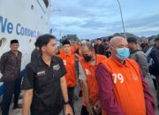 Pengawalan Eksekusi 15 Tahanan Pidum Kejari Natuna Menuju LP Tanjungpinang dan Batam