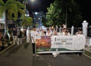 Memperingati 1 Muhaharram 1448 H, Ratusan Remaja Masjid Agung AL Hikmah Tanjungpinang Gelar Pawai Obor