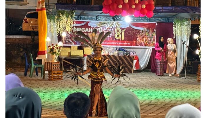 Dihadiri Ketua PKK Kota, RT.03 RW.02 Kampung Bulang Tutup Perayaan Kemerdekaan Dengan Semarak
