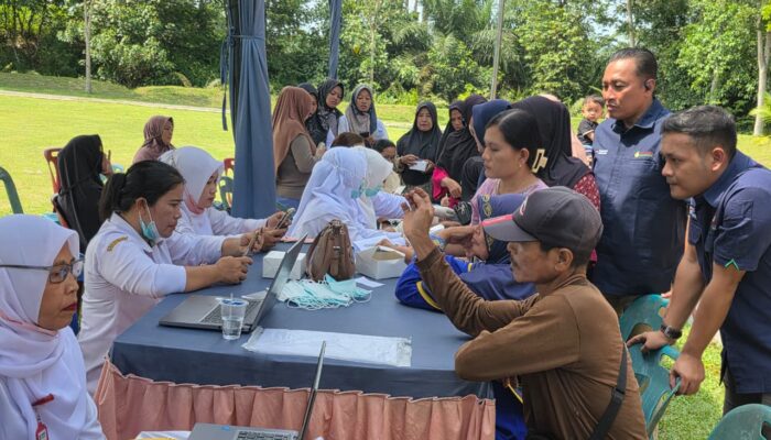 Agrinas Palma Nusantara Gelar Pasar Rakyat dan Layanan Kesehatan Gratis di Desa Sukarame